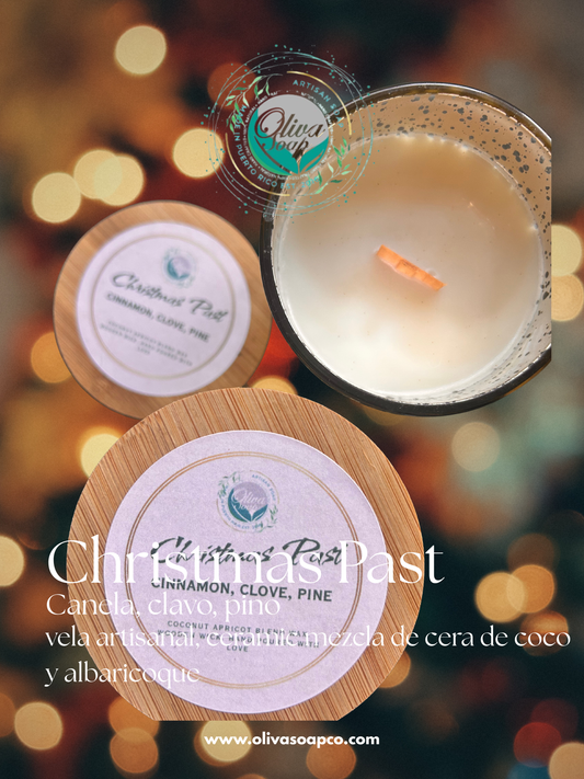 Christmas Past artisan candle